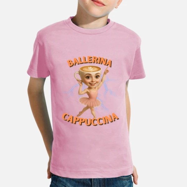 Ballerina Cappuccina camiseta niu00f1o