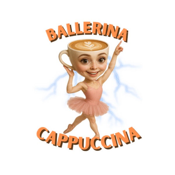 Ballerina Cappuccina camiseta niu00f1o