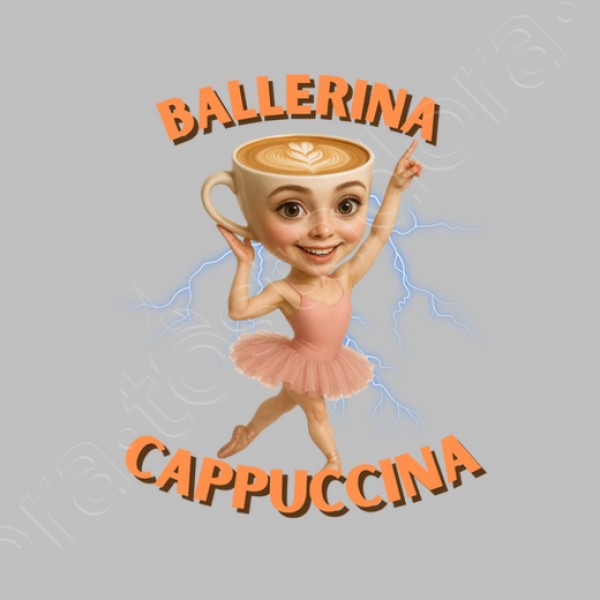 Ballerina Cappuccina camiseta niu00f1o
