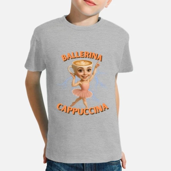 Ballerina Cappuccina camiseta niu00f1o