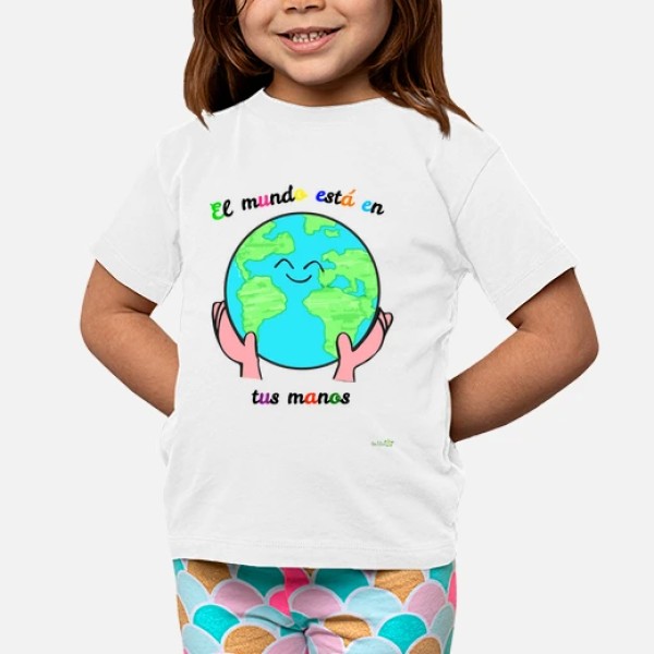 Camiseta El mundo estu00e1 en tus manos