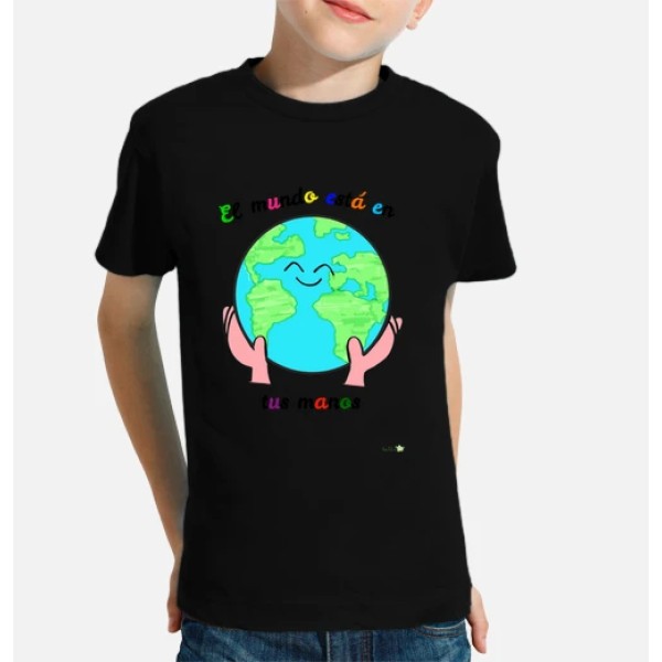 Camiseta El mundo estu00e1 en tus manos