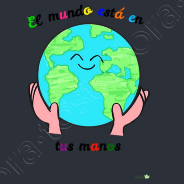 Camiseta El mundo estu00e1 en tus manos