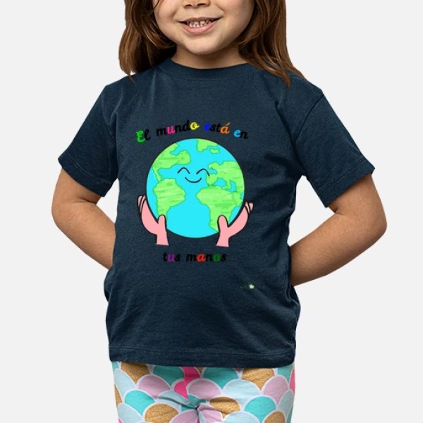 Camiseta El mundo estu00e1 en tus manos