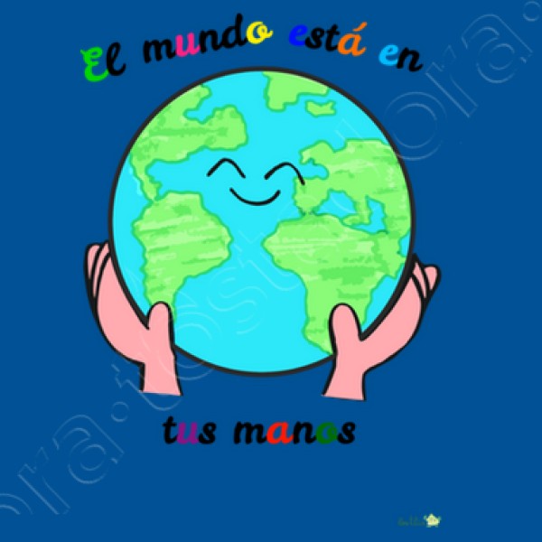 Camiseta El mundo estu00e1 en tus manos