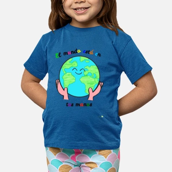 Camiseta El mundo estu00e1 en tus manos