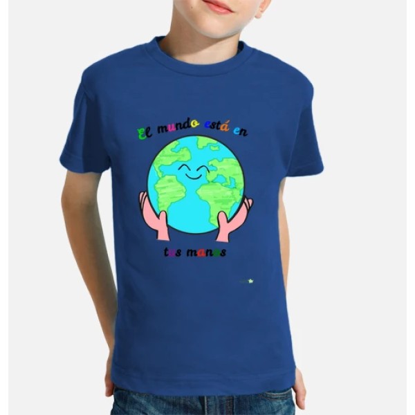 Camiseta El mundo estu00e1 en tus manos
