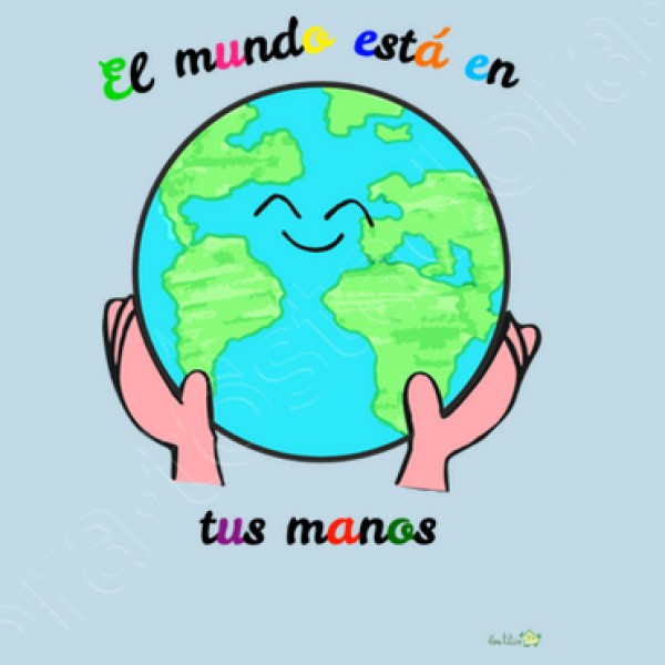 Camiseta El mundo estu00e1 en tus manos