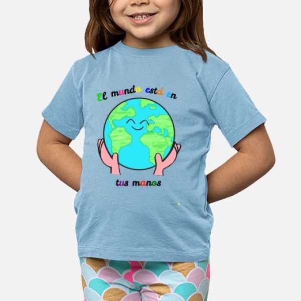 Camiseta El mundo estu00e1 en tus manos