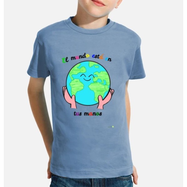 Camiseta El mundo estu00e1 en tus manos