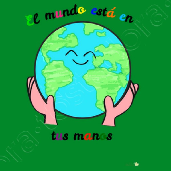 Camiseta El mundo estu00e1 en tus manos