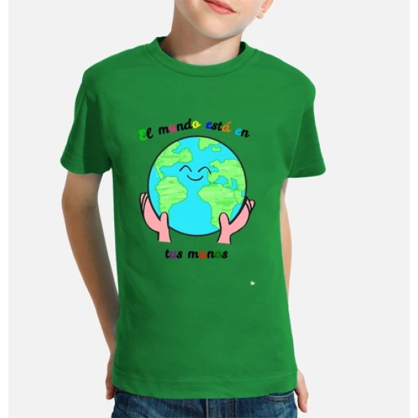 Camiseta El mundo estu00e1 en tus manos
