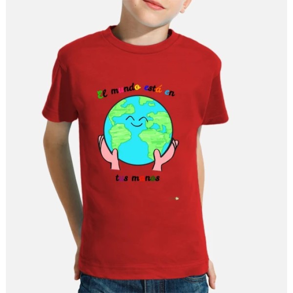 Camiseta El mundo estu00e1 en tus manos