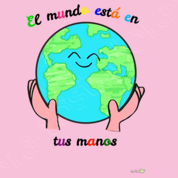 Camiseta El mundo estu00e1 en tus manos