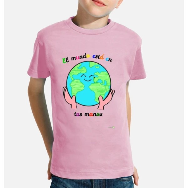 Camiseta El mundo estu00e1 en tus manos