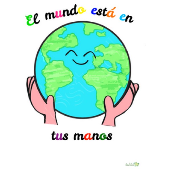 Camiseta El mundo estu00e1 en tus manos