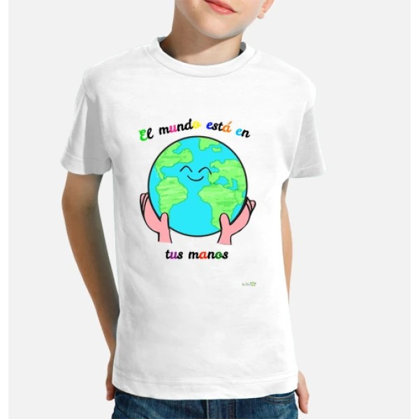 Camiseta El mundo estu00e1 en tus manos