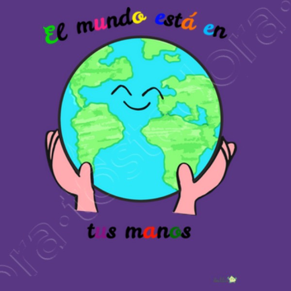 Camiseta El mundo estu00e1 en tus manos