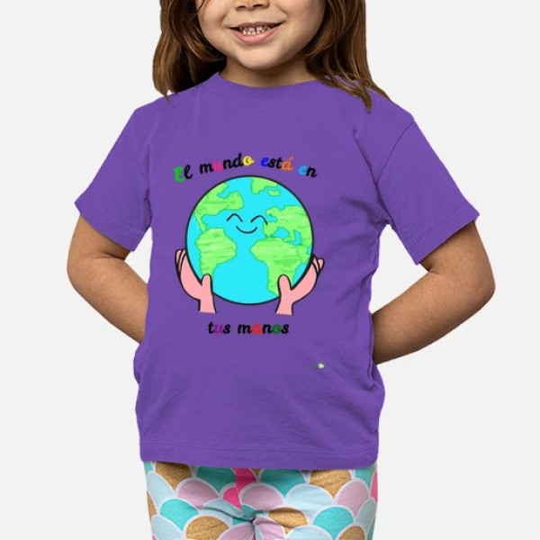 Camiseta El mundo estu00e1 en tus manos