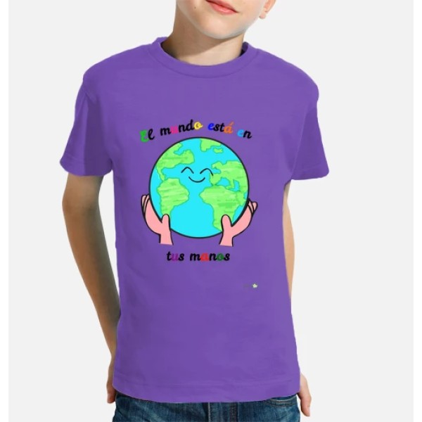 Camiseta El mundo estu00e1 en tus manos