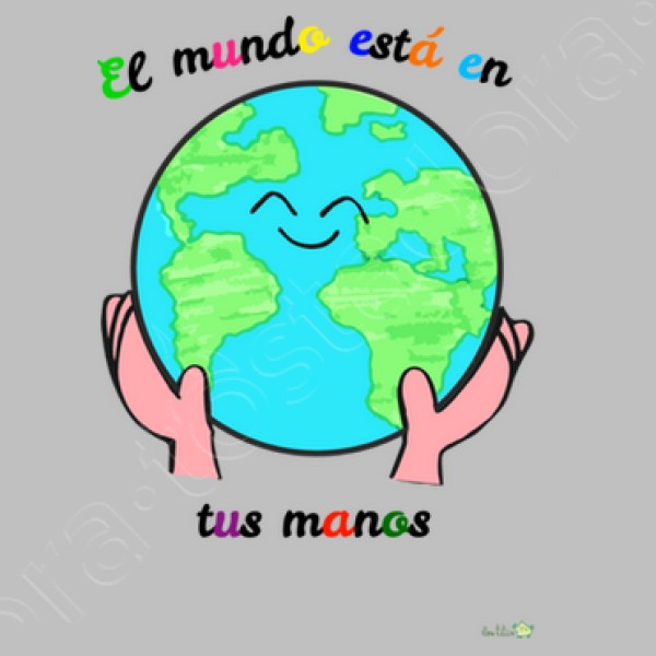 Camiseta El mundo estu00e1 en tus manos