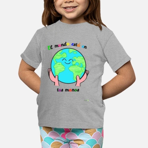 Camiseta El mundo estu00e1 en tus manos