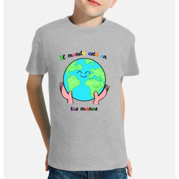 Camiseta El mundo estu00e1 en tus manos