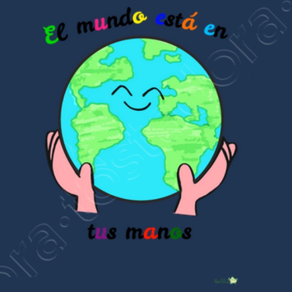 Camiseta El mundo estu00e1 en tus manos