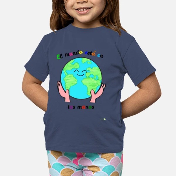 Camiseta El mundo estu00e1 en tus manos