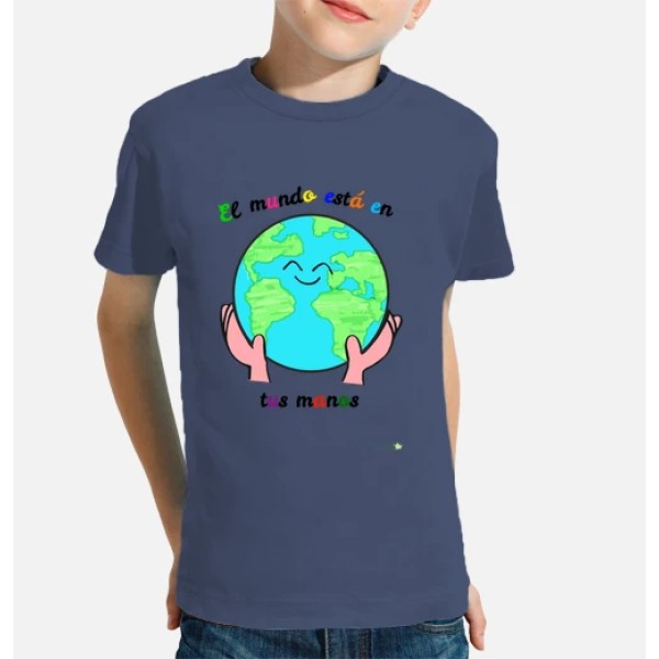 Camiseta El mundo estu00e1 en tus manos