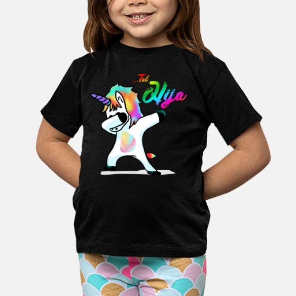 Tal Hija - Niu00f1o, manga corta, blanco