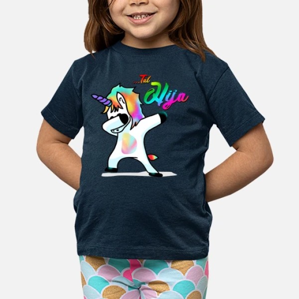 Tal Hija - Niu00f1o, manga corta, blanco