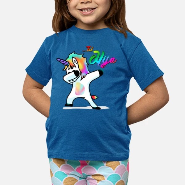 Tal Hija - Niu00f1o, manga corta, blanco