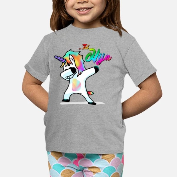 Tal Hija - Niu00f1o, manga corta, blanco