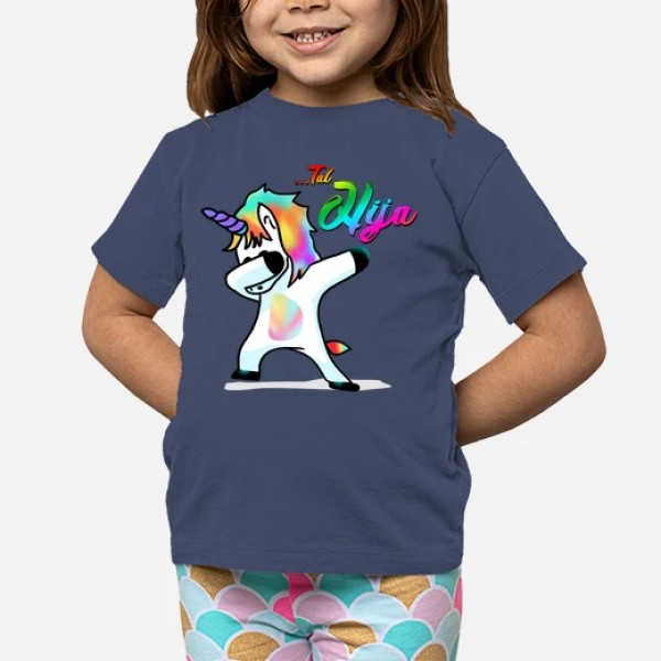 Tal Hija - Niu00f1o, manga corta, blanco