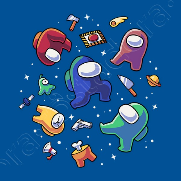 Impostors in Space - Among Us Crewmates