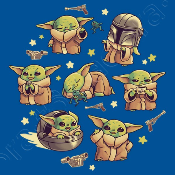 Baby Yoda Mandalorian Cute Child Kawaii