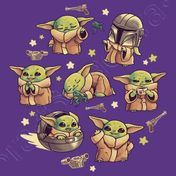 Baby Yoda Mandalorian Cute Child Kawaii
