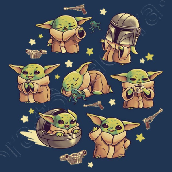 Baby Yoda Mandalorian Cute Child Kawaii