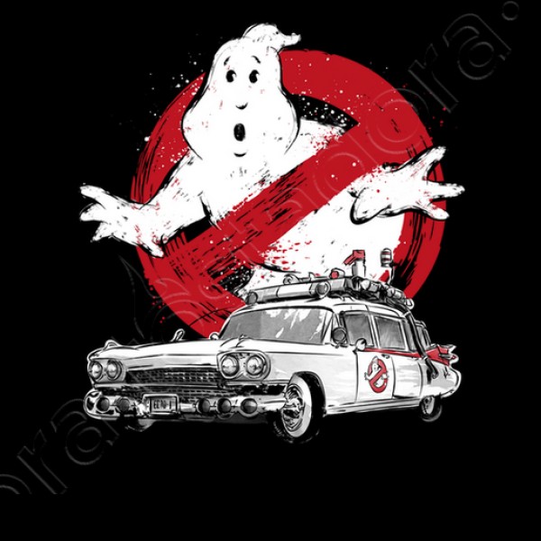 Ecto-1 sumi-e