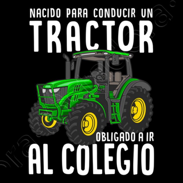 Nacido Para Conducir Un Tractor Agricultor Granjero Tractores