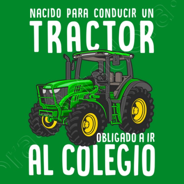 Nacido Para Conducir Un Tractor Agricultor Granjero Tractores