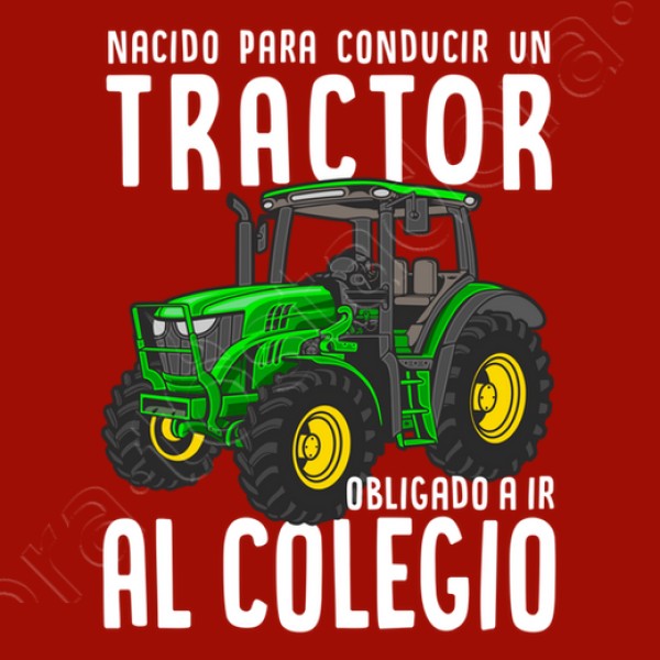 Nacido Para Conducir Un Tractor Agricultor Granjero Tractores