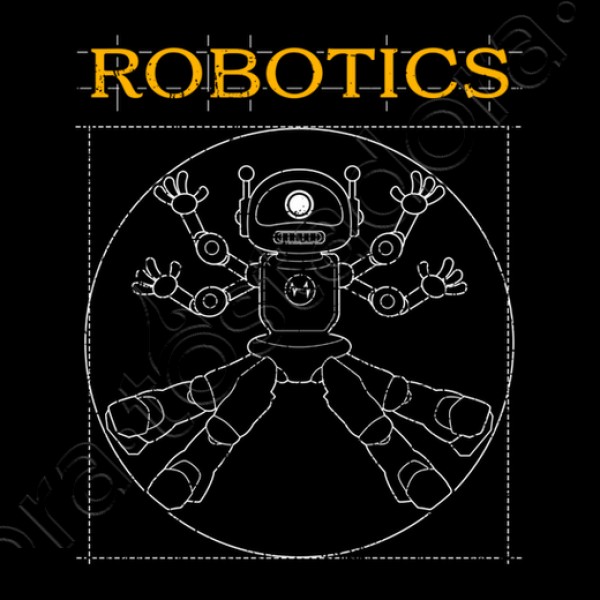 Robotics Robu00f3tica Robot Inteligencia Artificial IA Tecnologu00eda Hombre De Vitruvio Friki