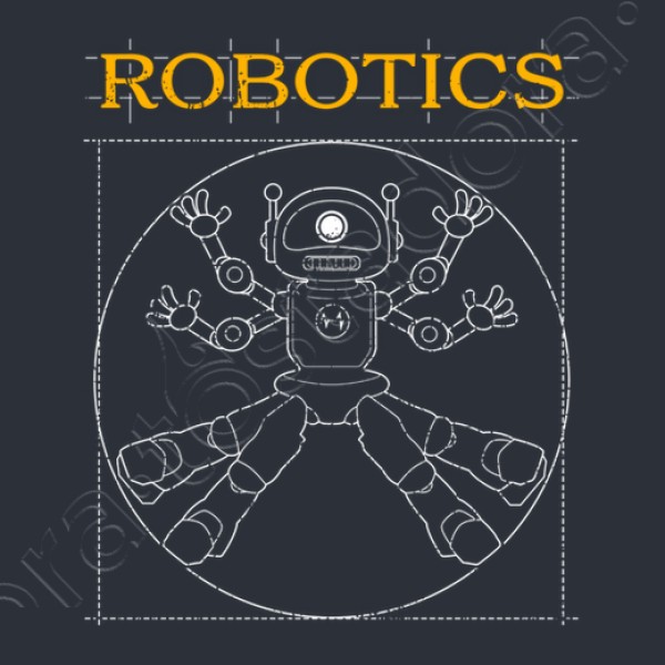 Robotics Robu00f3tica Robot Inteligencia Artificial IA Tecnologu00eda Hombre De Vitruvio Friki