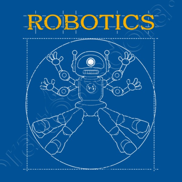 Robotics Robu00f3tica Robot Inteligencia Artificial IA Tecnologu00eda Hombre De Vitruvio Friki