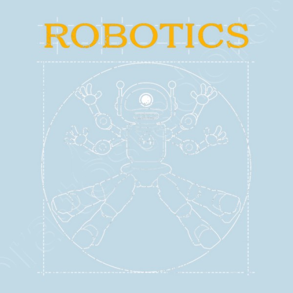 Robotics Robu00f3tica Robot Inteligencia Artificial IA Tecnologu00eda Hombre De Vitruvio Friki