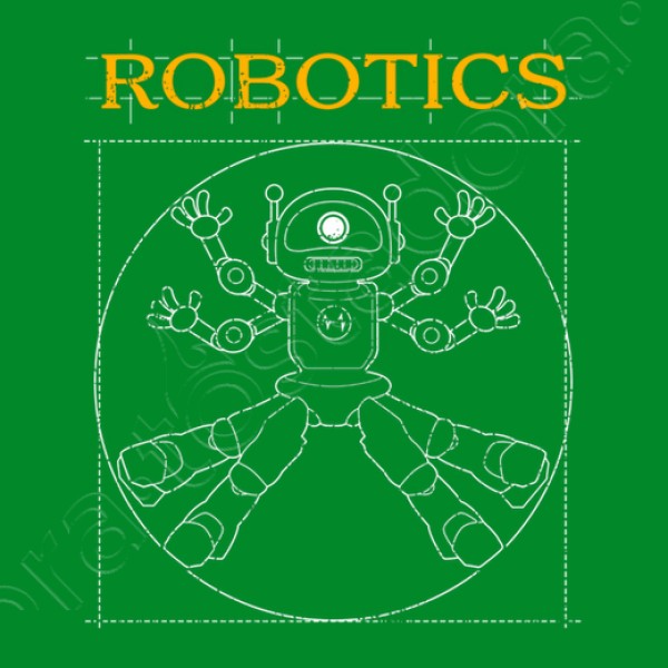 Robotics Robu00f3tica Robot Inteligencia Artificial IA Tecnologu00eda Hombre De Vitruvio Friki