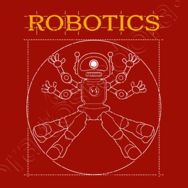 Robotics Robu00f3tica Robot Inteligencia Artificial IA Tecnologu00eda Hombre De Vitruvio Friki