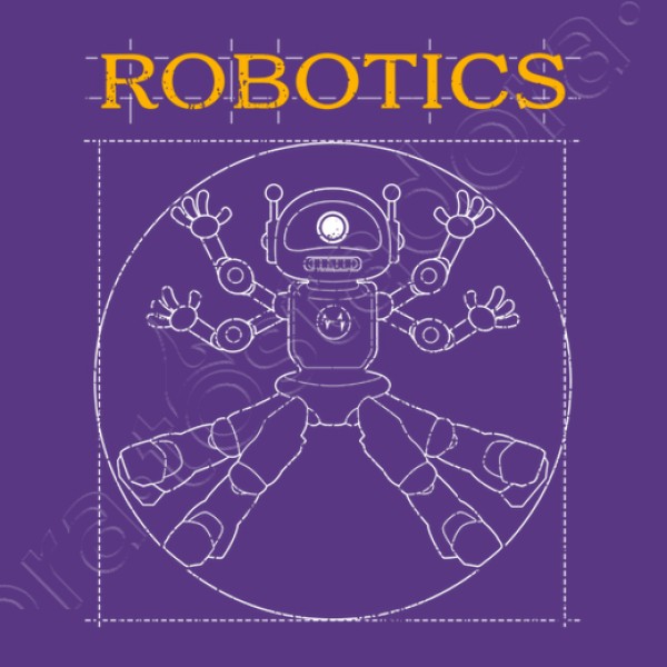 Robotics Robu00f3tica Robot Inteligencia Artificial IA Tecnologu00eda Hombre De Vitruvio Friki